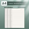 Сетка Листовой Блокнот Линия A4 Сменный Бумага Для Студентов И Экзаменов