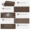 Moisture Proof Camping Bed Sleeping Mat with Pillow & Built-in Pump, Ultralight Single Portable Air Mattress Person Mattress, Inflatable for