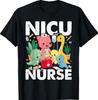 NICU Nurse Dinosaur Animal T-Shirt