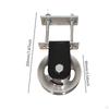 Cable Pulley Wheel Fitness Tool Lightweight with Double Nut Roller Sheave LAT Pull Down Machine for