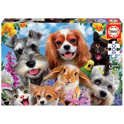 Пазл Educa Selfie Pet Parade 200 шт.