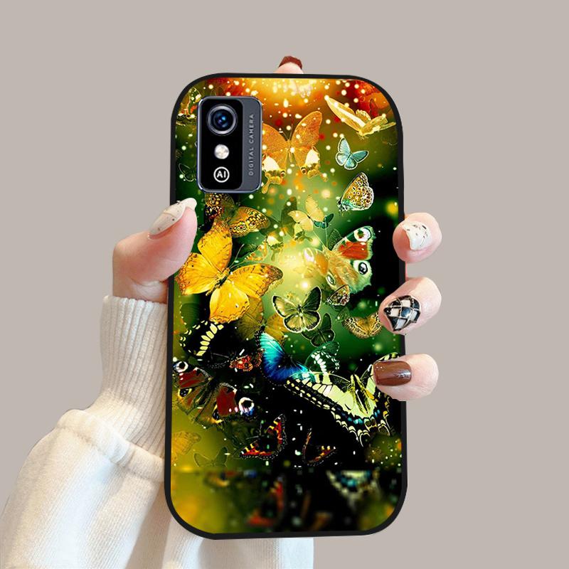 Чехол для ZTE Blade L9 Мягкий Силикон ТПУ Цветной Покрашенный Чехол-бампер для ZTE Blade L8 Роскошные Защитные Fundas Бамперные Чехлы