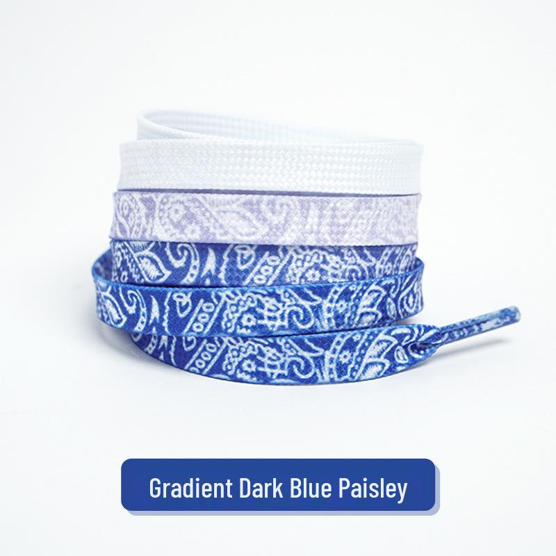 Cashew Flower Shoelaces for Air Force 1, Canvas Shoes, and Dunk Sneakers – Unisex