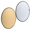 80cm   31.5in 2 In 1 Gold and Silver Photography Lighting Reflector Portable Collapsible Photo Studio Reflector with