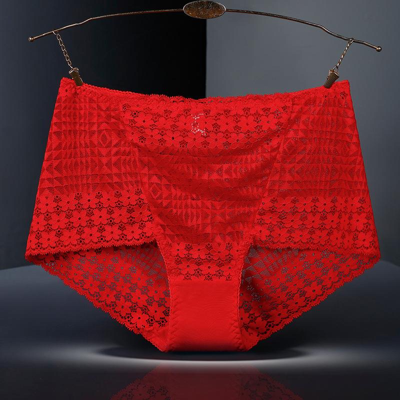 Сексуальные кружевные трусики с цветочным принтом, трусы с высокой талией, ажурные трусы, шорты для мальчиков большого размера, максимум 150 кг