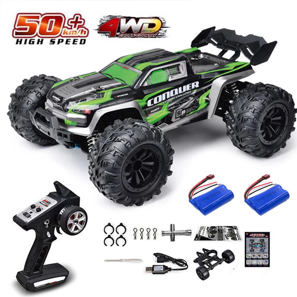 1:16 75 км/ч или 50 км/ч 4WD RC машинка с дистанционным управлением LED машинки высокоскоростной дрифт монстр-трак для детей против игрушек Wltoys 144001