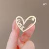 Luxury Heart Brooches For Women  Lapel Pin Clothes Badges Corsage Jewelry Gift