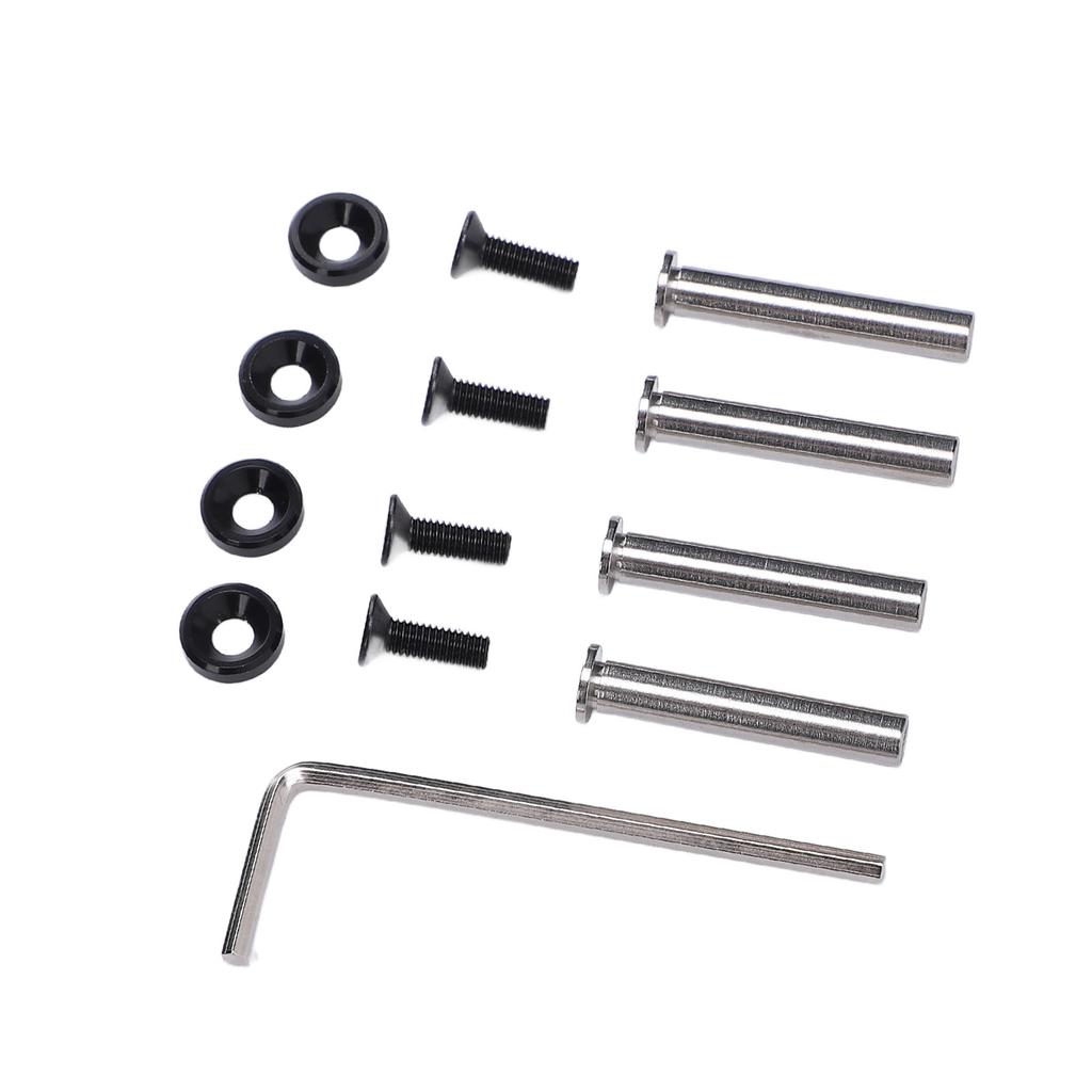 Винты для корпуса компьютера, вентилятора, CPU, крепления вентилятора охлаждения ПК, набор из нержавеющей стали с шайбами, анодирование цвета