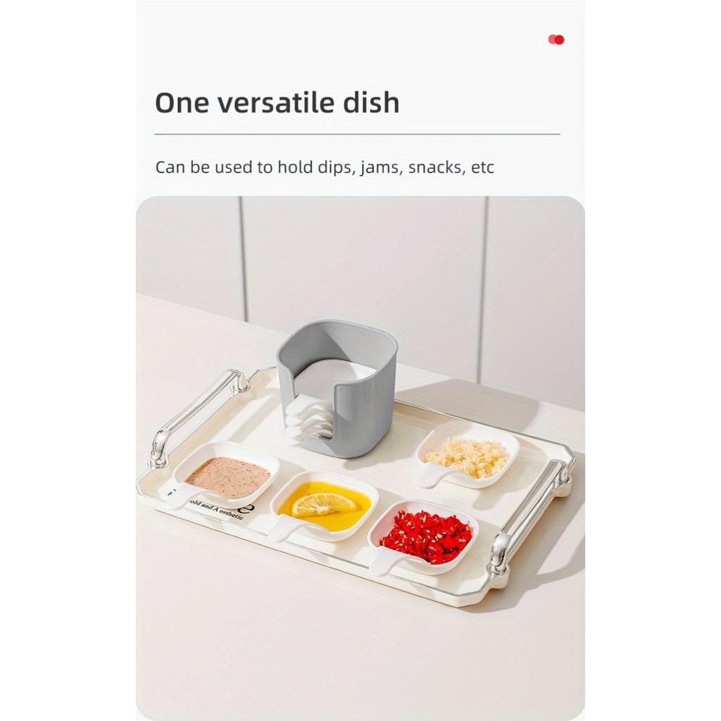 Набор из 7 предметов, соусница, блюдо для соуса, набор емкостей для макания, контейнеры для хранения продуктов, блюдо для соуса для стейков, блюдо для приправ, миска для сырного соуса, блюдо для фруктов