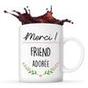 Mug - Thank You Beloved Friend - Ceramic - Printed - 325 Ml - Dishwasher Safe