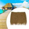 Palm Thatch Roll Decorate Straw Roofing Panel Duck Blind Grass Skirting Roof for Commercial