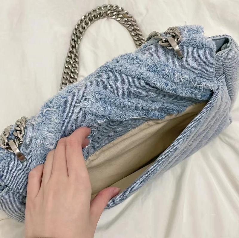 Fashion Summer Jeans Denim Bags Shoulder Crossbody Handbags Women Canvas Girl Handbag Casual Chain Designer Tote Bags