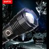 XHP70 Мощный светодиодный фонарик с зарядкой через USB и водонепроницаемым дисплеем для зарядки