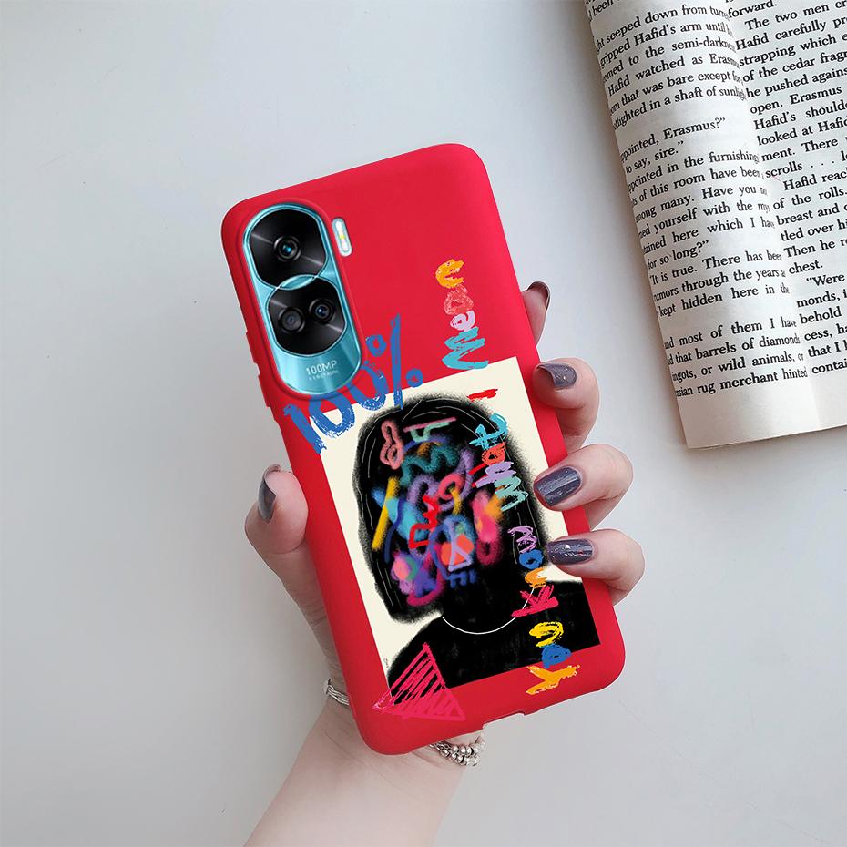 Чехол для Honor 90 Lite Honor90 Pro 5G Силиконовый Мягкий Милый Котик Мультяшный Бампер Funda Coque Для Honor 90 Pro 90Lite Защитная Крышка