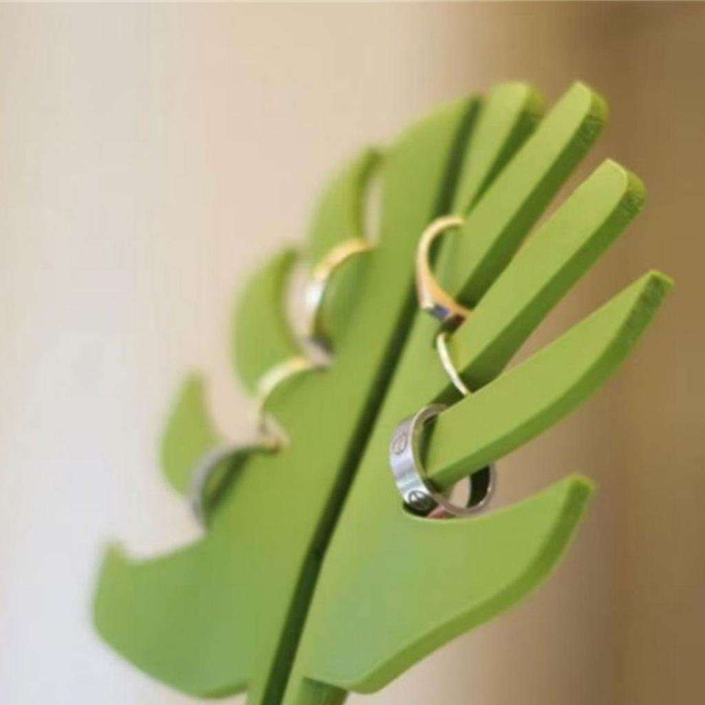 Органайзер для ванной комнаты с самоклеящимся держателем для зубных щеток Monstera Design и зеркалом для аксессуаров