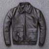 New Sheepskin Genuine Leather Leather Jacket Men's Flight Suit Leather Jacket with Cotton Leather Jacket