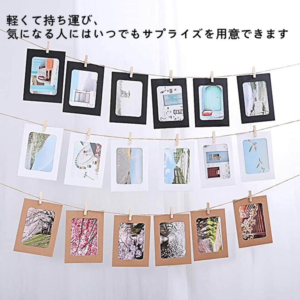 Фоторамка Samcos Фотообои Фото Дисплей для фотографий Идеально для дома Набор клипс в комплекте Набор, Декорация, Подвешивание, Рамка, Рамка, Фотография,