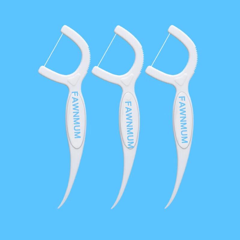 Fawnmum Ultra-Smooth Dental Floss Picks (500 Count)
