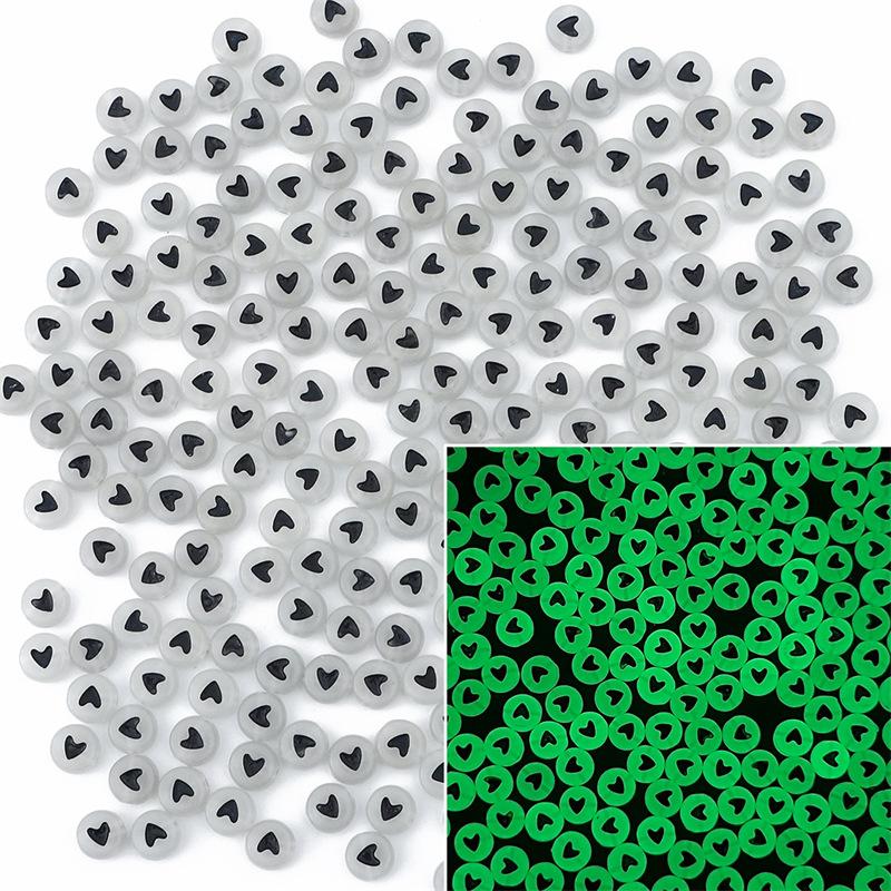 Бусины ручной работы 4*7мм Акриловые россыпные бусины Бусины с алфавитом Плоские бусины Ручная работа DIY Детское раннее образование Изготовление бижутерии Аксессуары Браслет