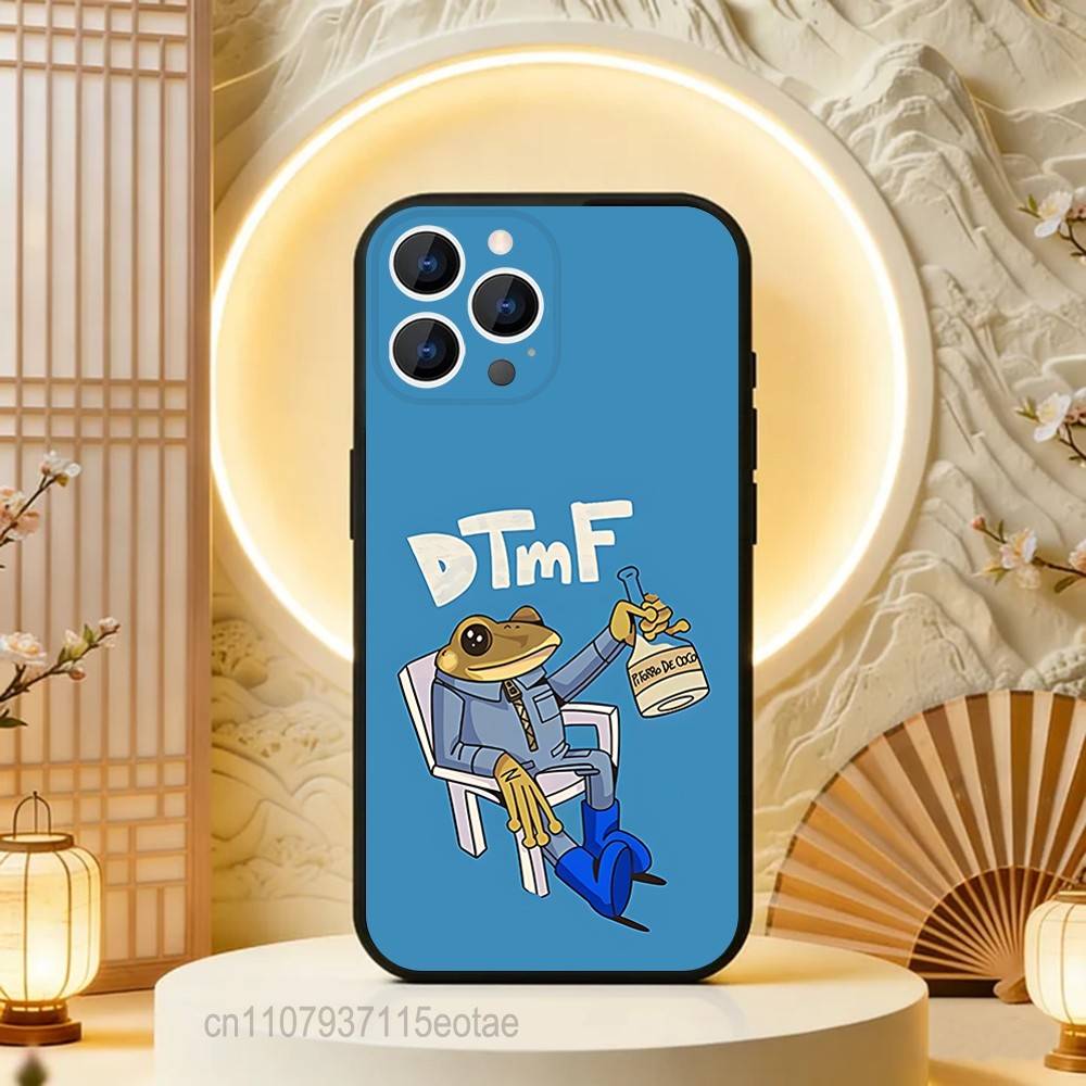 DtMF B-Bad Bunny Singer Phone Case For iPhone 17,16,15,14,13,12,11,Pro,Max,Plus,E,Air,Mini Black Shockproof Funda Cover