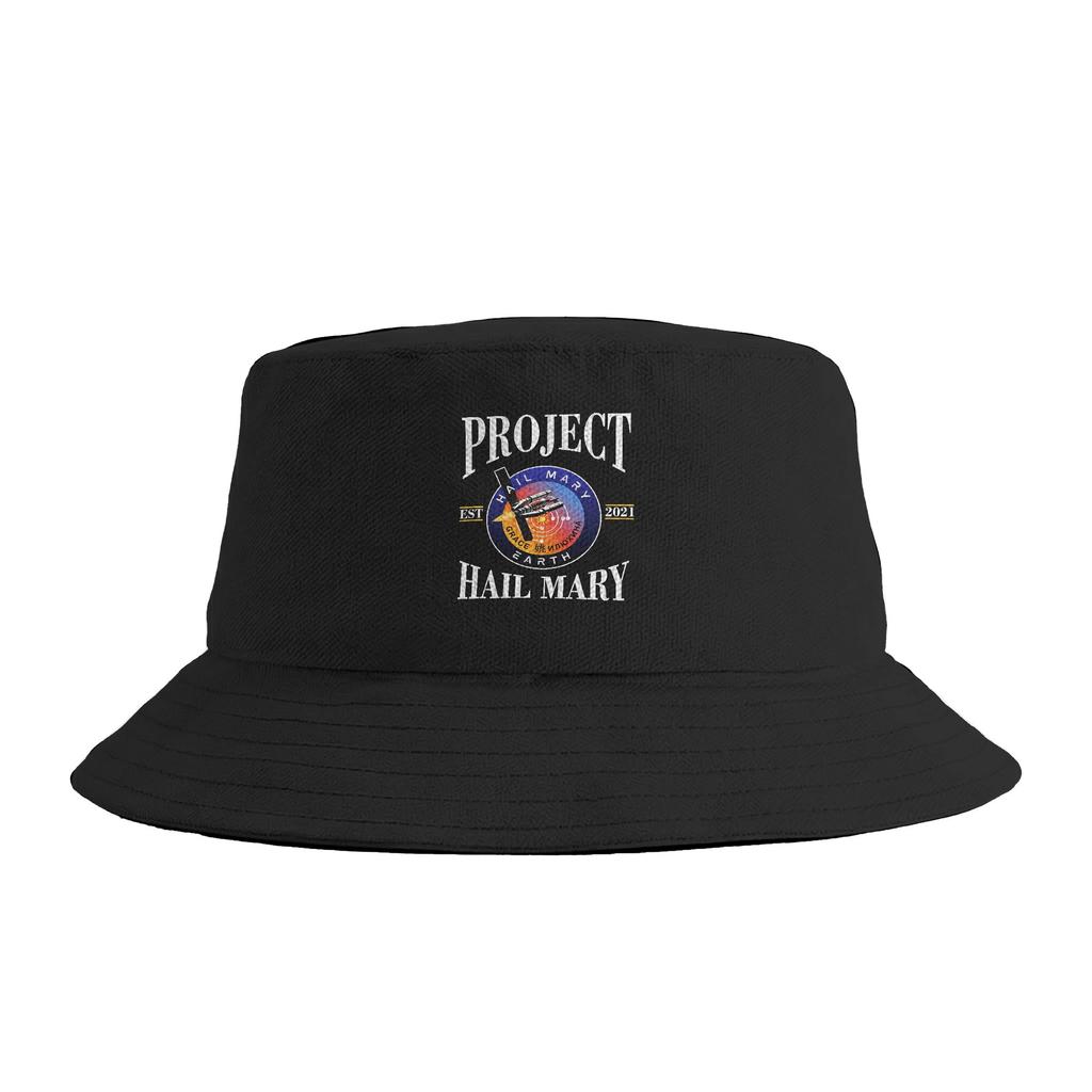 Couple Project Hail Mary () Bucket Hat Foldable FisherUnisex Hats Summer Retro Fishing Caps Street Style Design Sun Hat