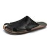 Мужские повседневные кожаные полуботинки Унисекс Модные пляжные сандалии Противоскользящие сандалии на мягкой подошве Легкая летняя уличная обувь