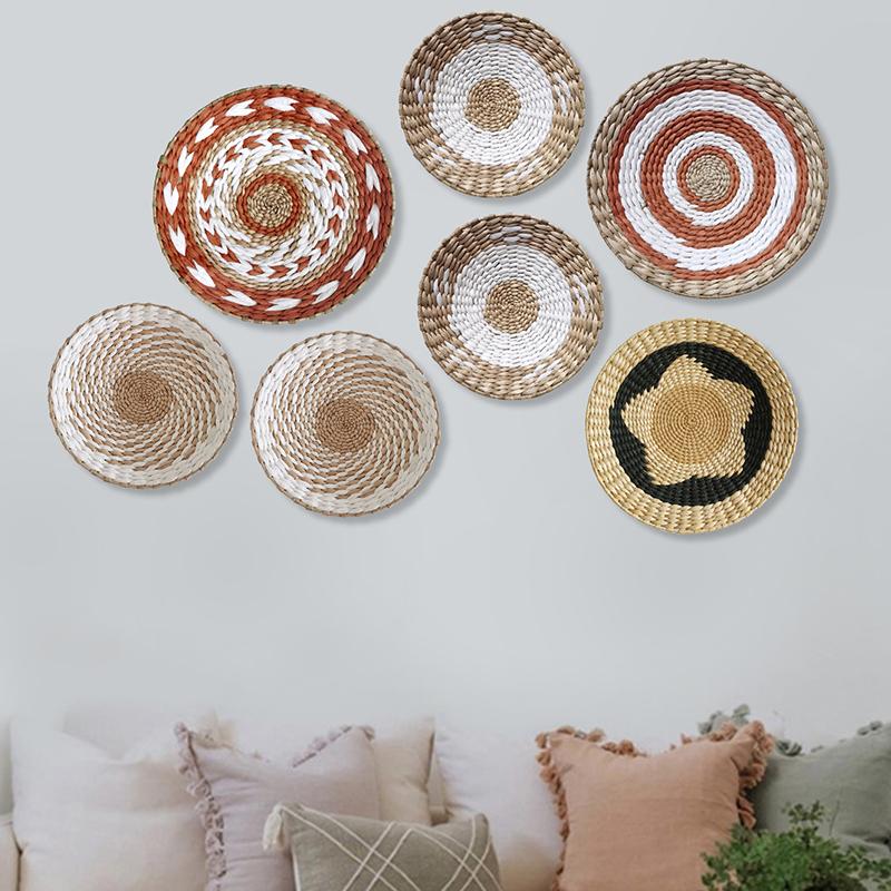 1шт настенный подвесной светильник, роскошная круглая настенная корзина, декор для дома, кованые изделия, доступны несколько вариантов