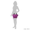 [Hervé Chapelier] Tote bag Boat-shaped tote purple ladies Herve Chapelier 1027N 7870P [product]
