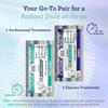 Mint Coconut Oil Teeth Whitening Strips – Remove Yellow Stains for a Bright, Clean Smile