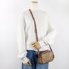 Bag FCQ874 CQ874 Khaki X Saddle 2 Jamie Signature PVC Leather Mini Camera Bag Ladies [Coach] (Shoulder Bag) [Outlet Product] [Brand] [Item]