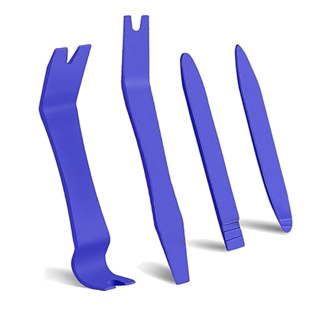 New 5/4Pcs Car Interior Trim Removal Tool No-Scratch Removal Pry Tools for Door Panel Auto Interior Fastener Removal Set