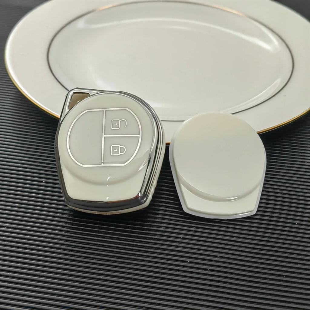 Чехол для дистанционного ключа из ТПУ с 2 кнопками для SUZUKI SWIFT SX4 Liana Aerio Jimny Samurai Amagatarai Grand Vitara, чехол для автомобильного ключа