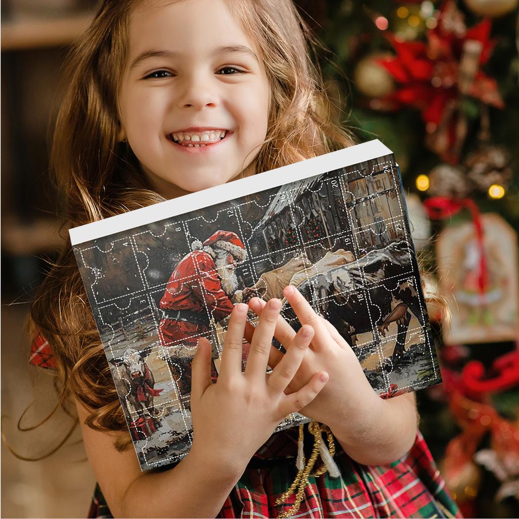 Advent Calendar Contains 24 Gifts, Cute Figures Doll Advent Calendar, Countdown Calendar With Surprise Toys, Collectible Figures Gift For Kids