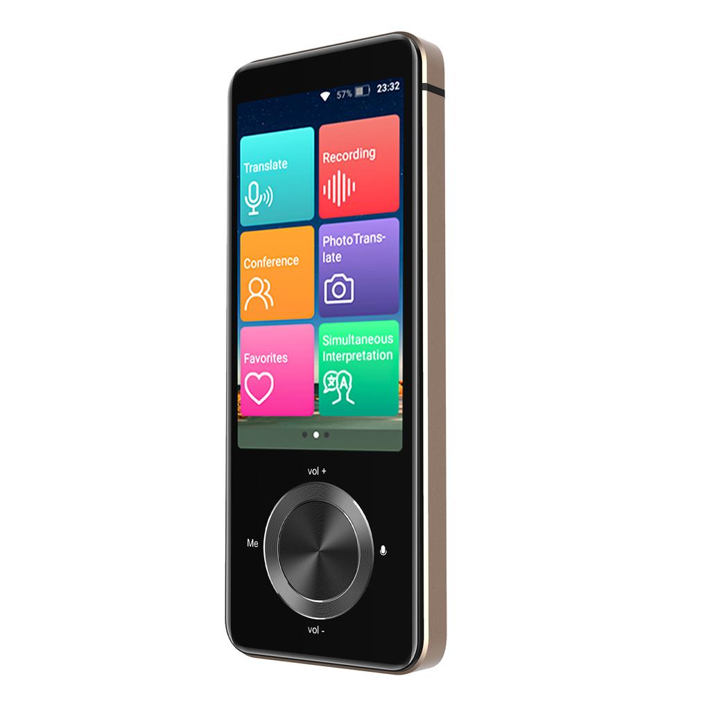 BISOFICE Language Translator Device Portable Voice Interpreter In 137 Languages Real-time 2-WAY