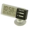 Tsuchiya Yac Car Interior Clock Clock, See-Through 2, Black, PZ-372