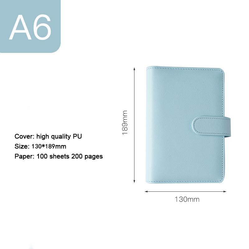 (Бесплатная гравировка логотипа) Студенческий блокнот A5/A6 в твердом футляре с магнитной пряжкой, содержит металлический переплет, дневник, блокнот, справочник