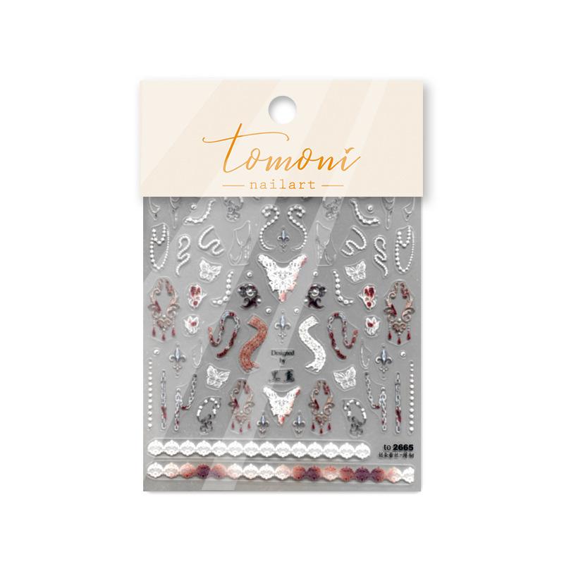 Тонкие прочные темные наклейки-бабочки для ногтей, изготовление креативных декоративных наклеек своими руками