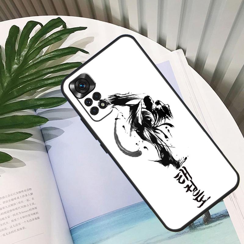 Чехол Funda Kung Fu Taekwondo Karate для Xiaomi Redmi Note 14 10 11 12 13 15 Pro Plus Чехол для Redmi 15 15C 14C 12C 10C 13C