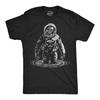 Mens Funny T Shirts Skeleton Black Hole Cool Space Graphic Tee for Men