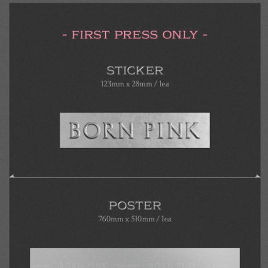 BLACKPINK - 2-й АЛЬБОМ [BORN PINK] BOX SET Случайный