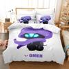 Комплект постельного белья Game VALORANT Omen Single Twin Full Queen King Size для взрослых и детей, комплект постельного белья Anime Bed Sheet Set