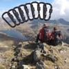 Carabiners Paracord Carabiner Water Cup Buckle Fishing Carbin Buckle Carabiner Clip Tourist Hooks