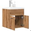 VidaXL Ensemble De Meubles Salle De Bain 2 Pcs Bois D'ingénierie 3328582