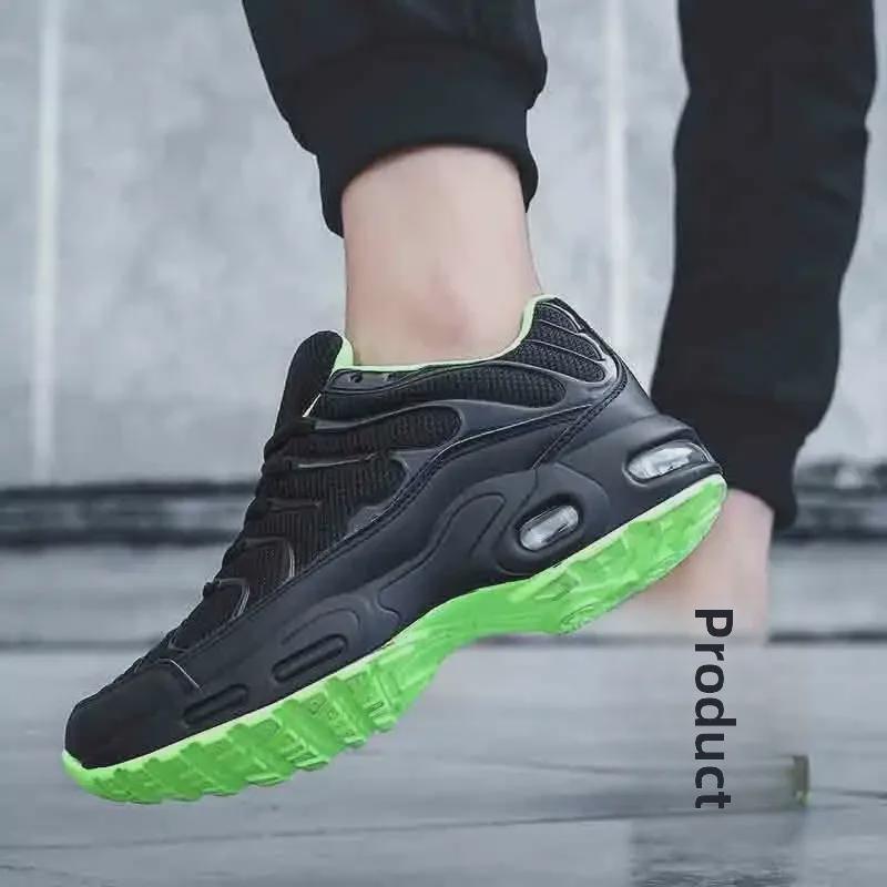 Мужские кроссовки с дышащей сеткой и воздушной подушкой в корейском стиле