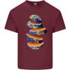 Our Orange Planet Earth Unisexs Light Cotton TShirt