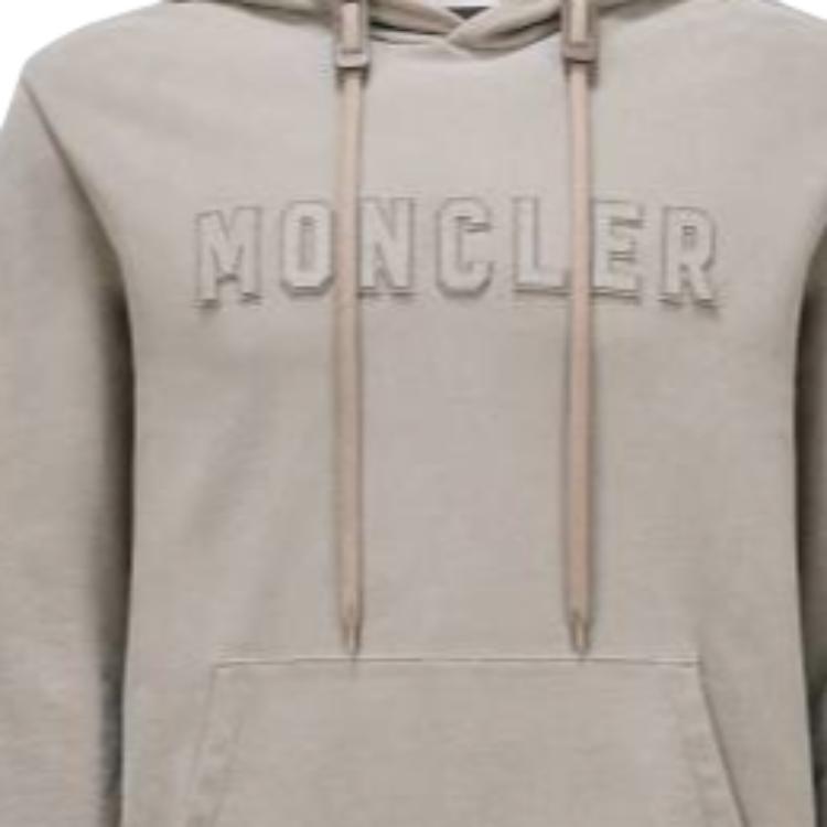 Moncler Logo Patch Drawstring Hoodie Men's J10918G0003089AHE22E