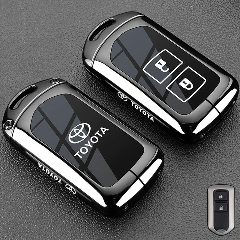 svagd6 Compatible with Toyota Alphard Key Cover for Noah, Sienna, Sienta, Superb, Voxy, Tundra, Sequoia, and Truck Car Bag Buckle Shell