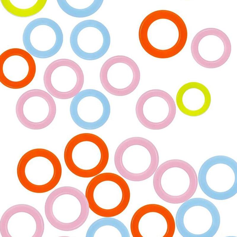 2000 пластиковая вязальная игла Ring mark инструмент для вязания крючком кольцо для вязания крючком