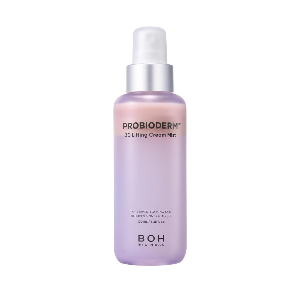 BOH Probioderm 3D Лифтинг-крем-мист 100 мл Увлажняющий спрей-тонер для сухой кожи, Усилитель упругости, Корейская косметика, 3D Объем, Подтягивающий