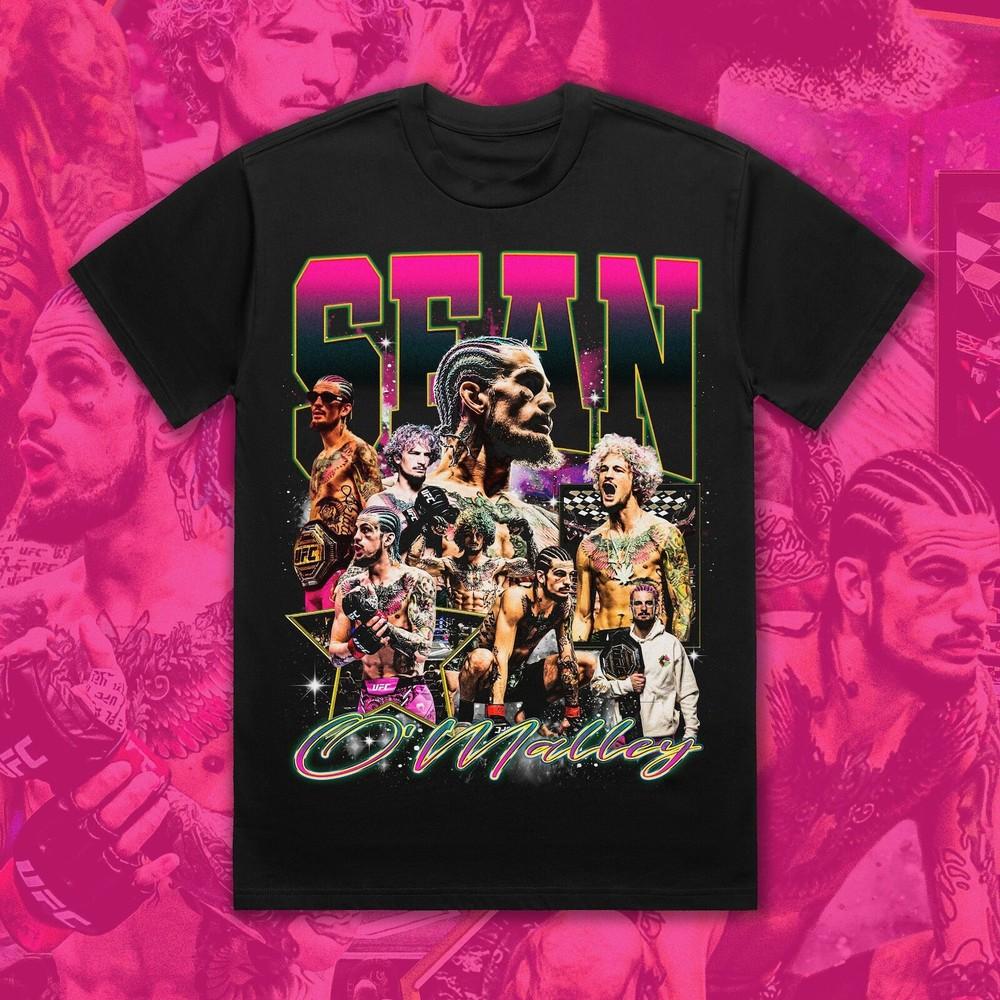РАСПРОДАЖА Подделка Винтажная футболка в стиле 90-х Шон О'Мэлли UFC Suga Унисекс Футболка